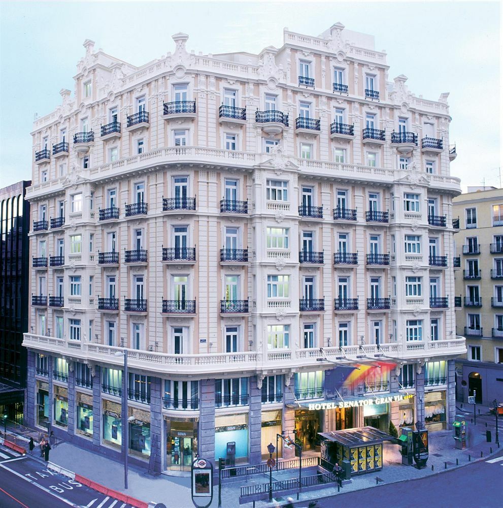 Senator Gran Via 70 Spa Hotel Madrid Eksteriør bilde